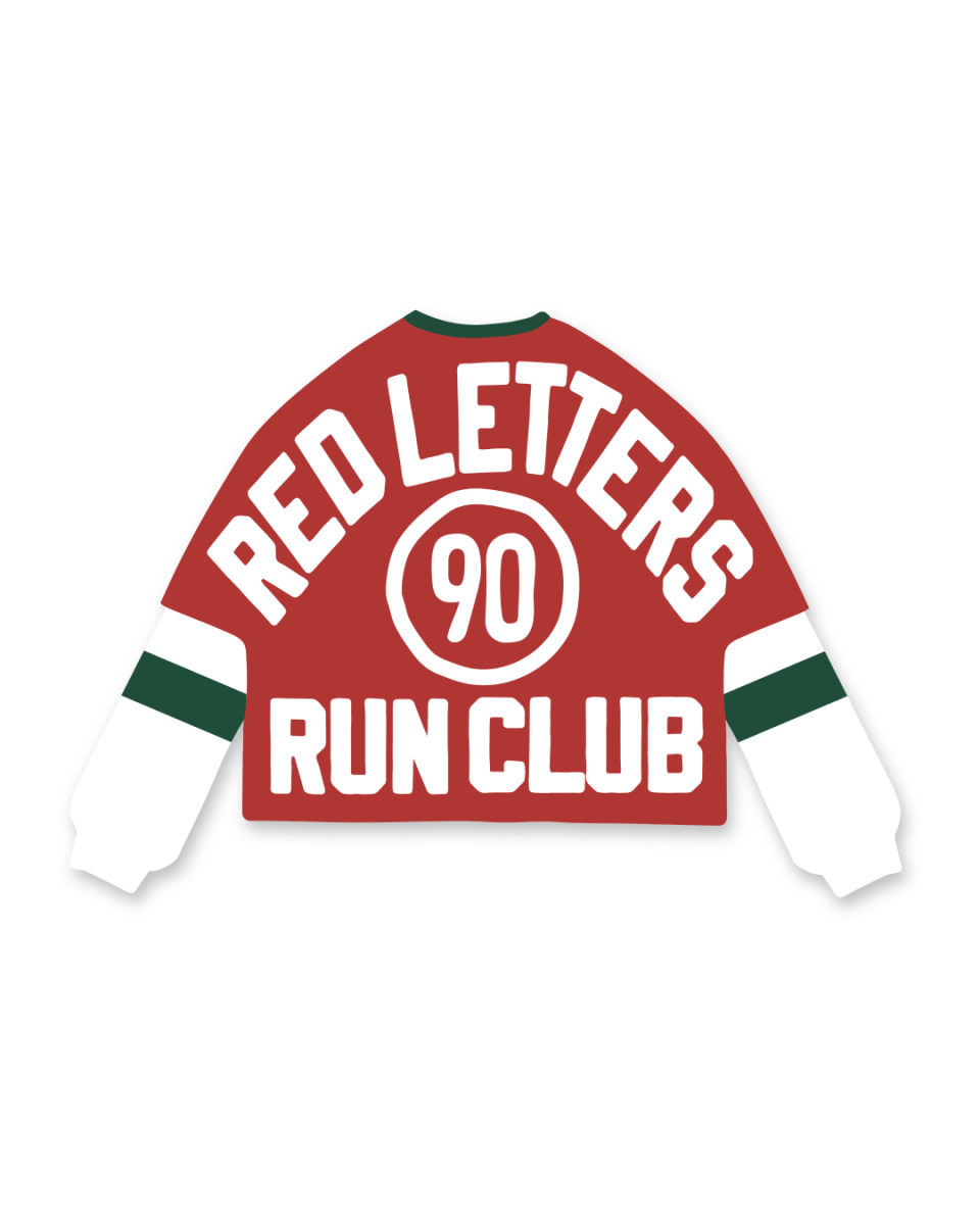 RED RUN CLUB THERMAL LAYER SHIRT