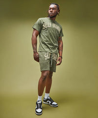 Self Made Self Paid Shorts - Olive Green RSP-124