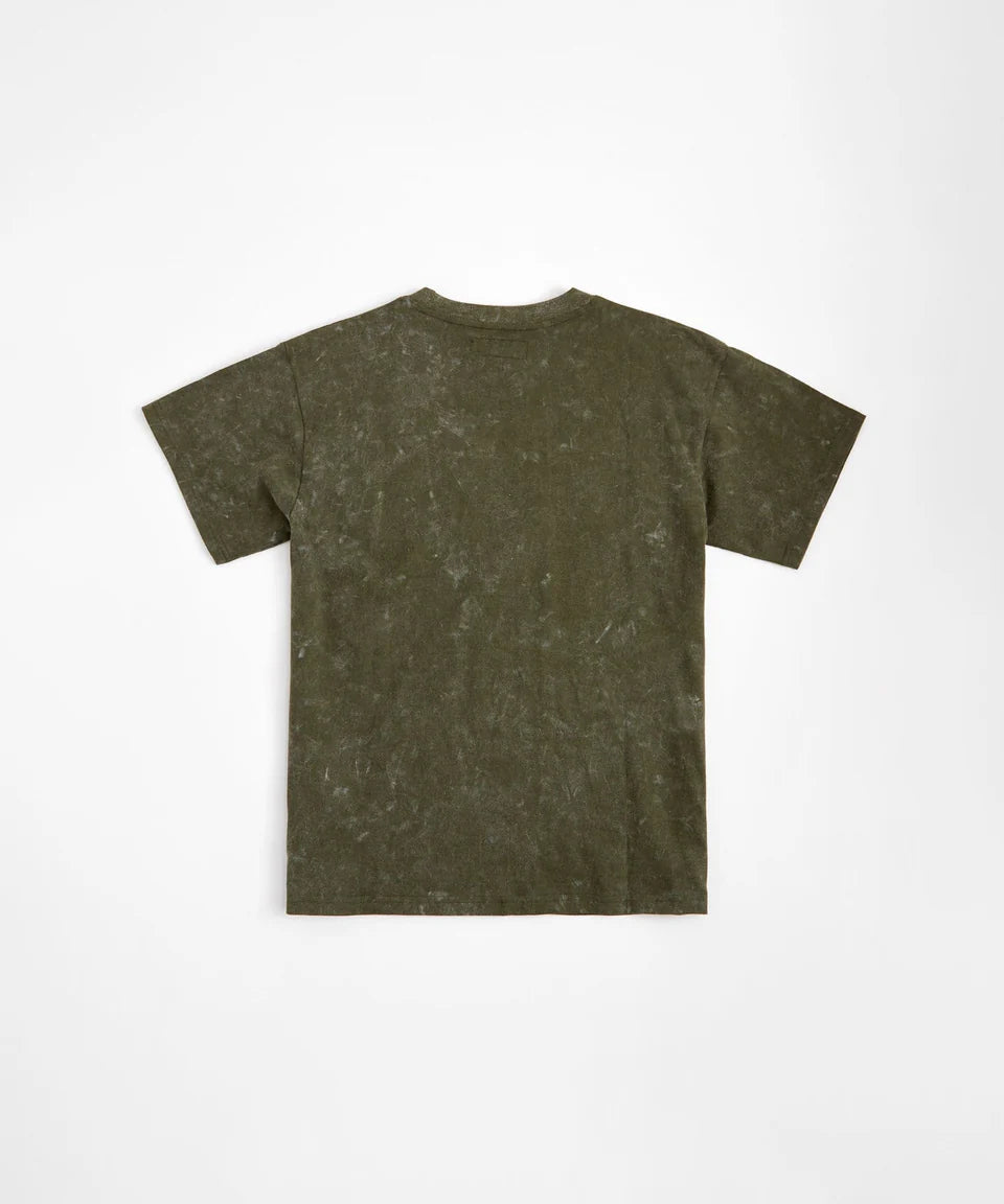 Self Made Self Paid Short Sleeve Tee - Olive Green