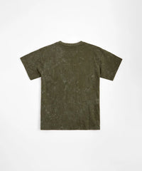 Self Made Self Paid Short Sleeve Tee - Olive Green
