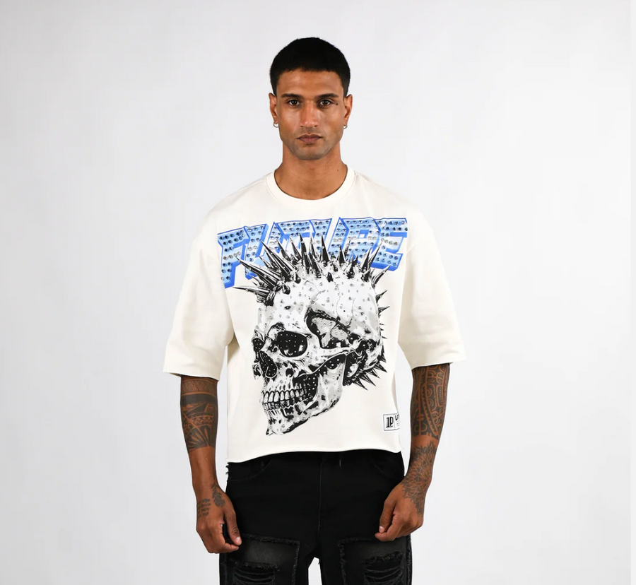 Future cropped shirt S251568 off white