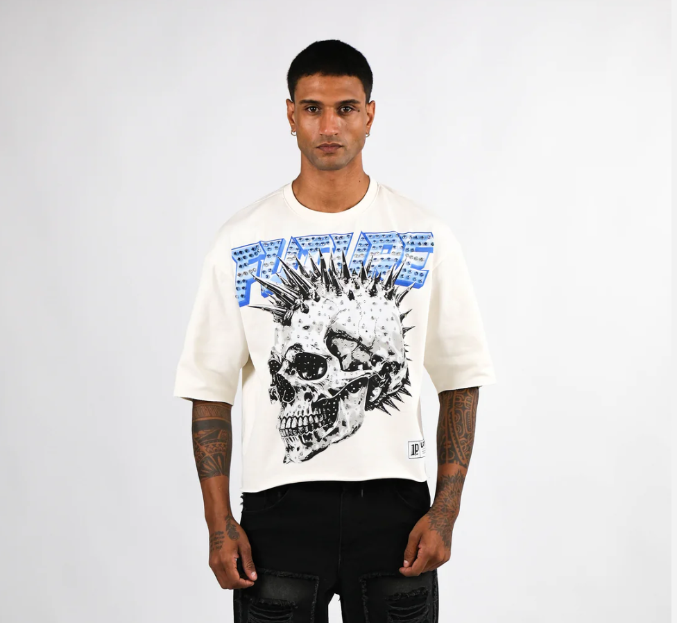 Future cropped shirt S251568 off white