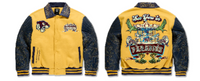 Jordan Craig varsity jacket mustard 91667 (kids&boys&mens)