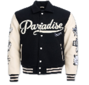 varsity jacket 91700 Black