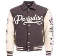 varsity jacket chocolate 91700