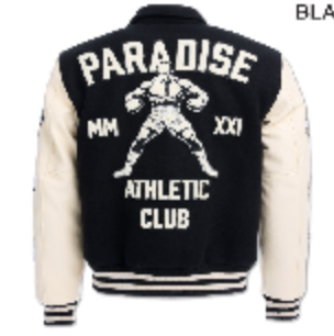 varsity jacket 91700 Black