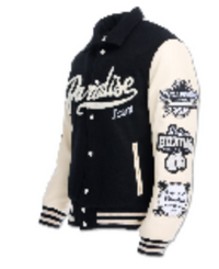 varsity jacket 91700 Black