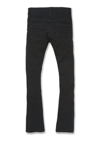 Kids Stacked Tribeca Twill Pants (Black)jft934R