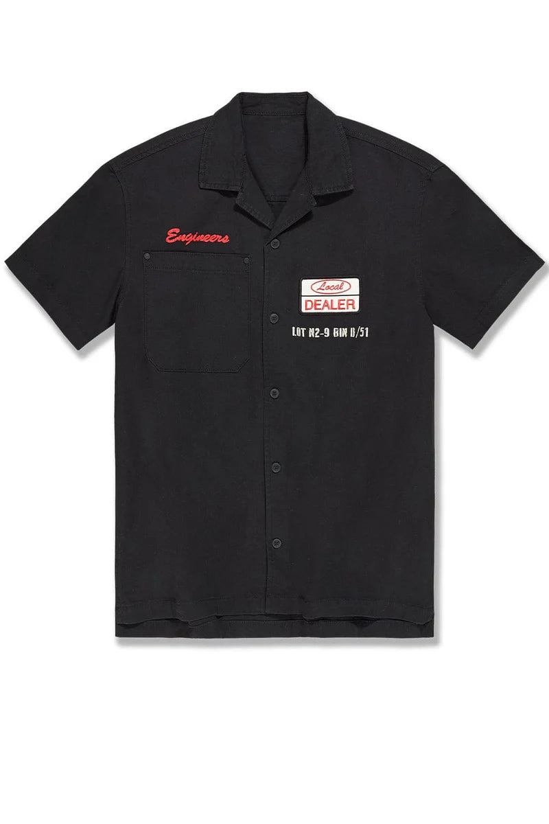 The Re-Up Mechanic Shirt BLACK , Bone 2058