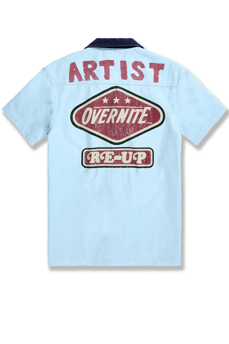 The Re-Up Mechanic Shirt BLACK , Bone 2058