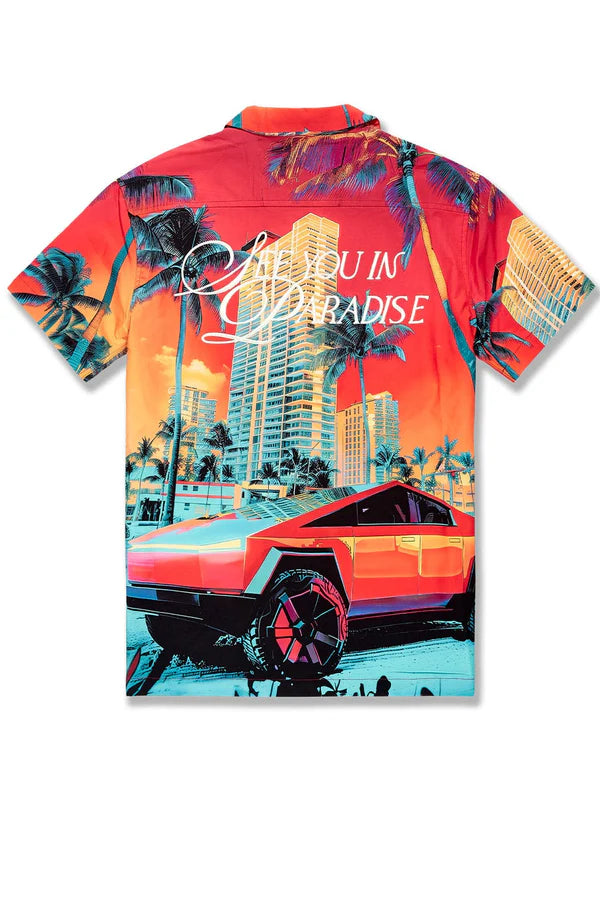 Wanderlust S/S Party SHIRT(Miami)