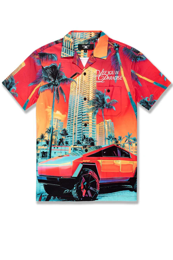 Wanderlust S/S Party SHIRT(Miami)