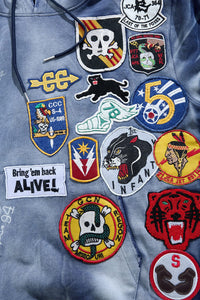 WAR ANGEL PULLOVER HOODIE (NAVY) 84434H