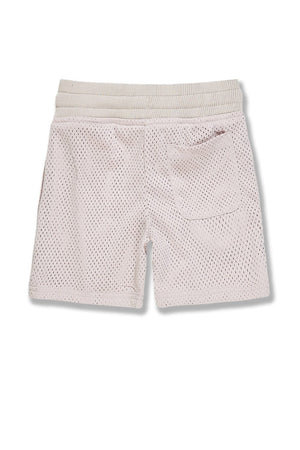 KIDS PIONEER MESH SHORTS (CREAM)