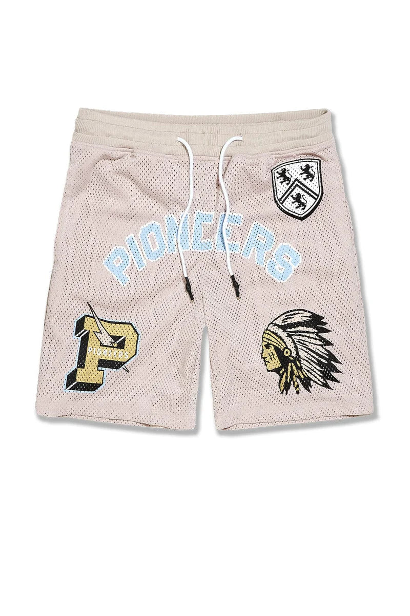 Retro - Pioneer Mesh Shorts (Cream)