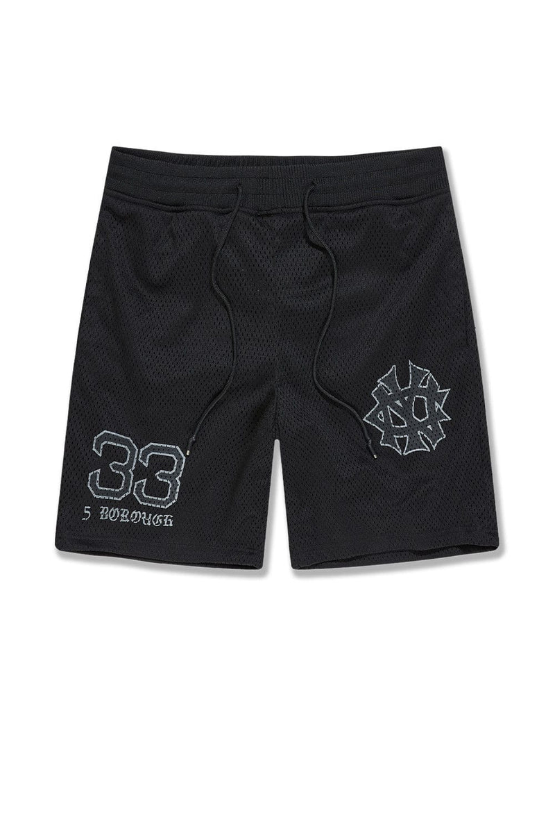 Retro - 5 Borough Mesh Shorts (Black)