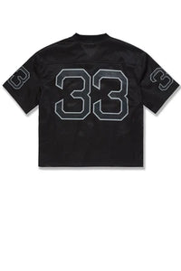 KIDS 5 BOROUGH FOOTBALL JERSEY (BLACK)