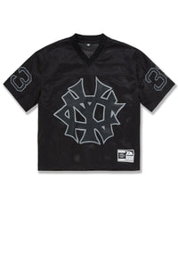 5 Borough Football Jersey (Black)