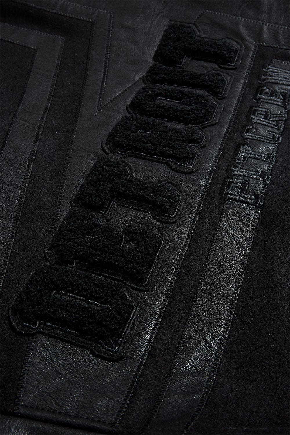 TRACKSTAR VARSITY JACKET (BLACKOUT) 91652