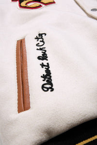 THE RENAISSANCE CITY VARSITY JACKET (CREAM)