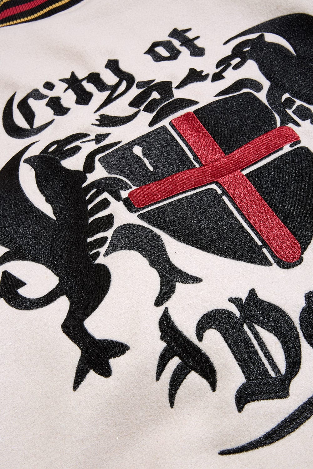 THE RENAISSANCE CITY VARSITY JACKET (CREAM)