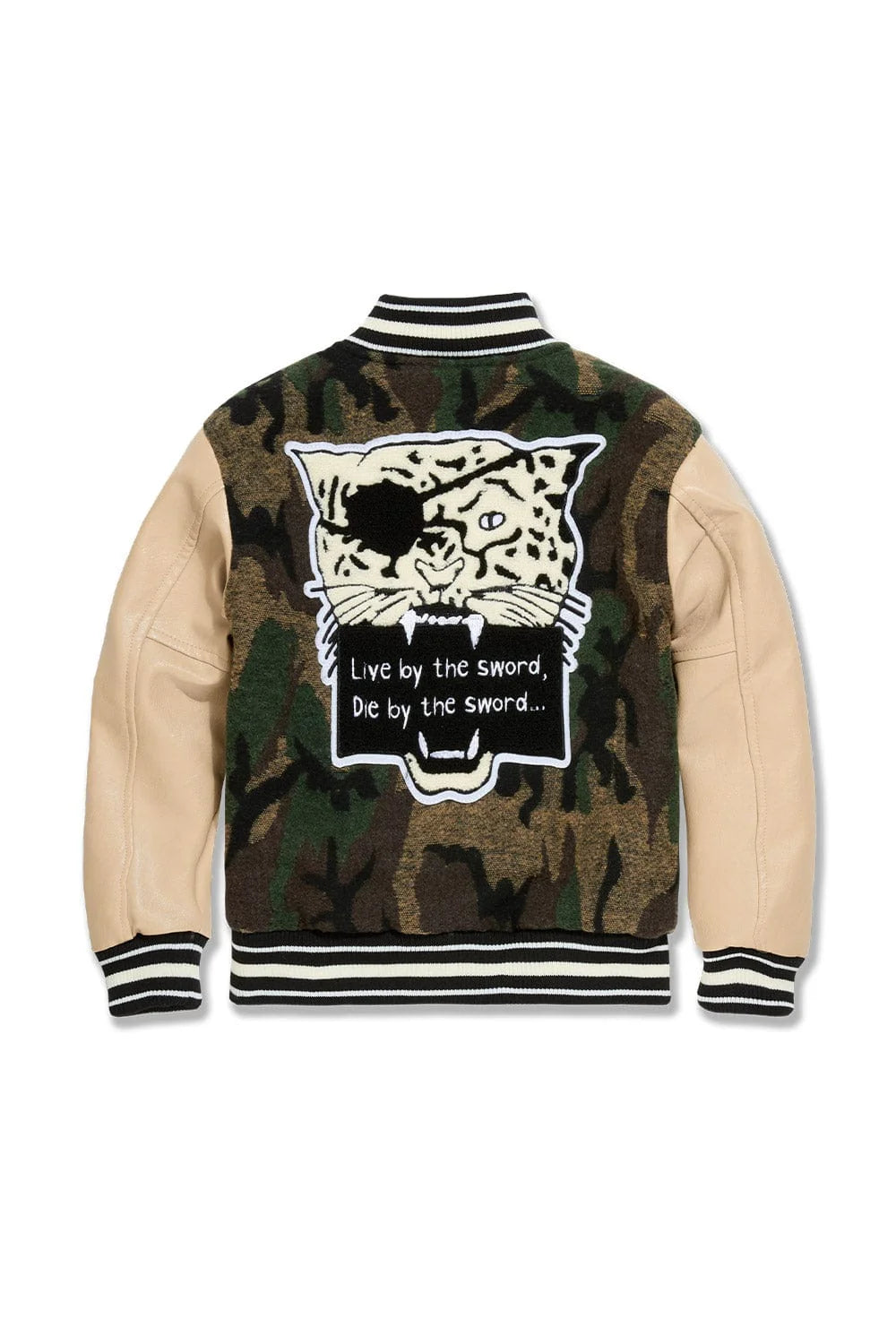 LIFE OF VICE VARSITY JACKET (VINTAGE CAMO) 91656 available in mens