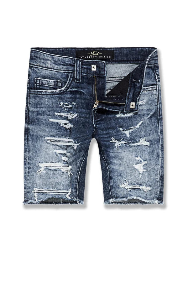 Kids Arlington Denim Shorts (DEEP BLUE)