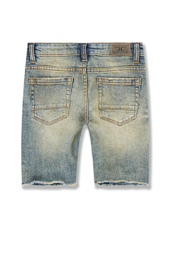 Kids Arlington Denim Shorts (DESERT STORM)