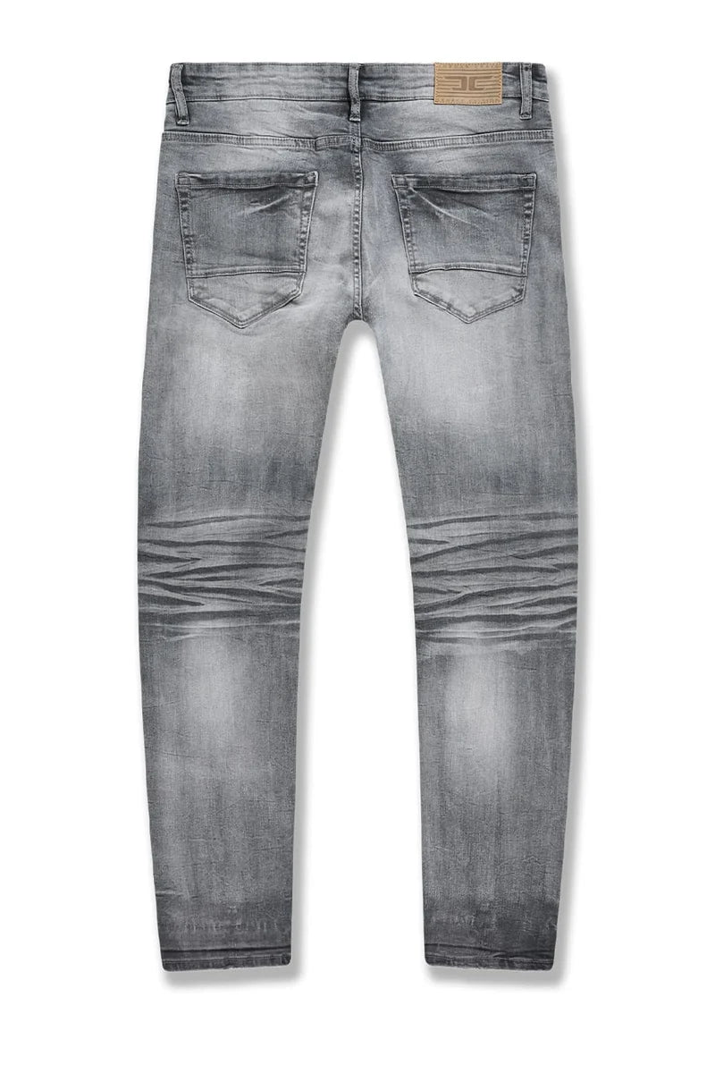 Straight Fit - Foundry Denim - Collins Collection SMOKED GREY JC2385