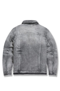 Foundry Denim Trucker Jacket SMOKED GREY JJ2385