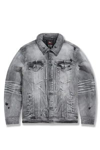 Foundry Denim Trucker Jacket SMOKED GREY JJ2385