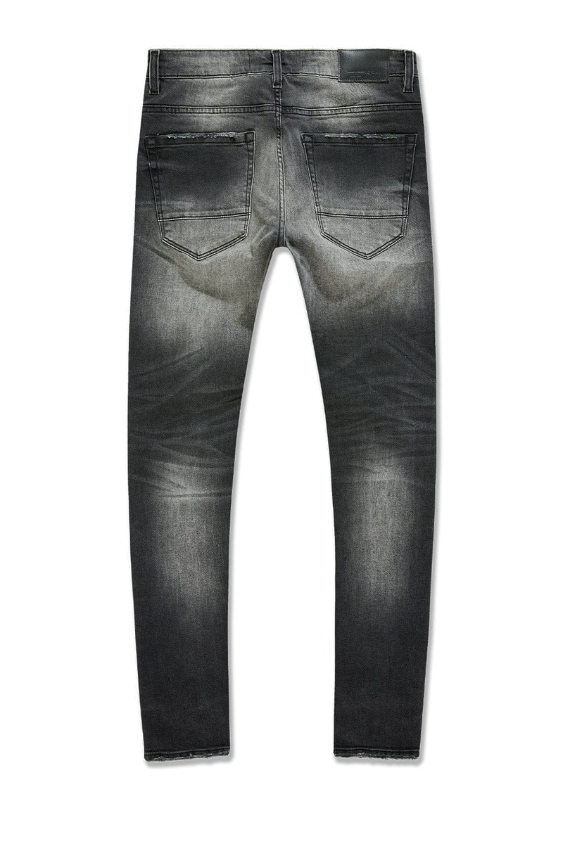 Slim Taper Fit - Newport Denim - Sean Collection black shadow JS2337