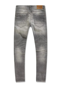 Slim Taper Fit - Newport Denim - Sean Collection smoked grey JS2338