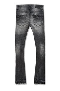Kids Attitude Stacked Denim (Black Shadow)JTF2294B
