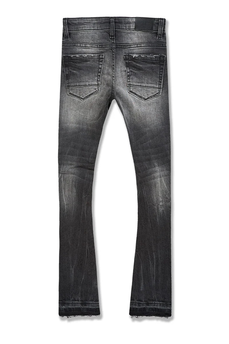 Kids Attitude Stacked Denim (Black Shadow)JTF2294B