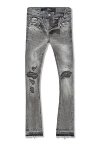 Kids Attitude Stacked Denim (Smoked Grey)jtf2294b!