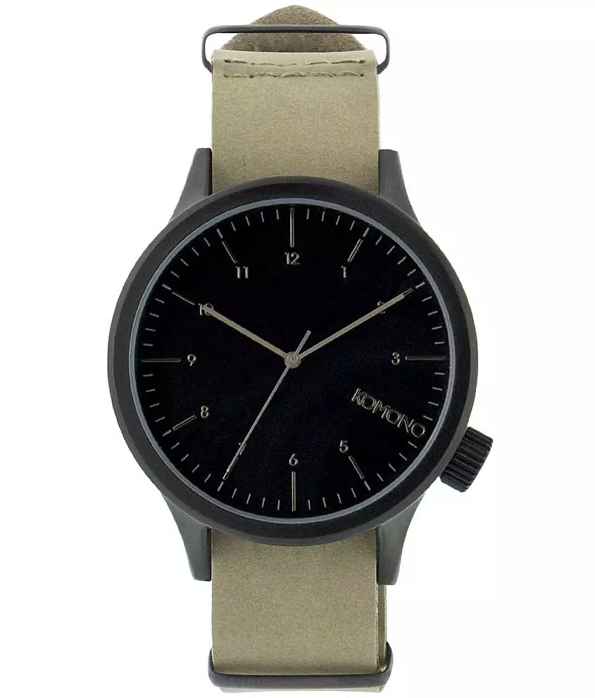 Komono Magnus Cobblestone Watch