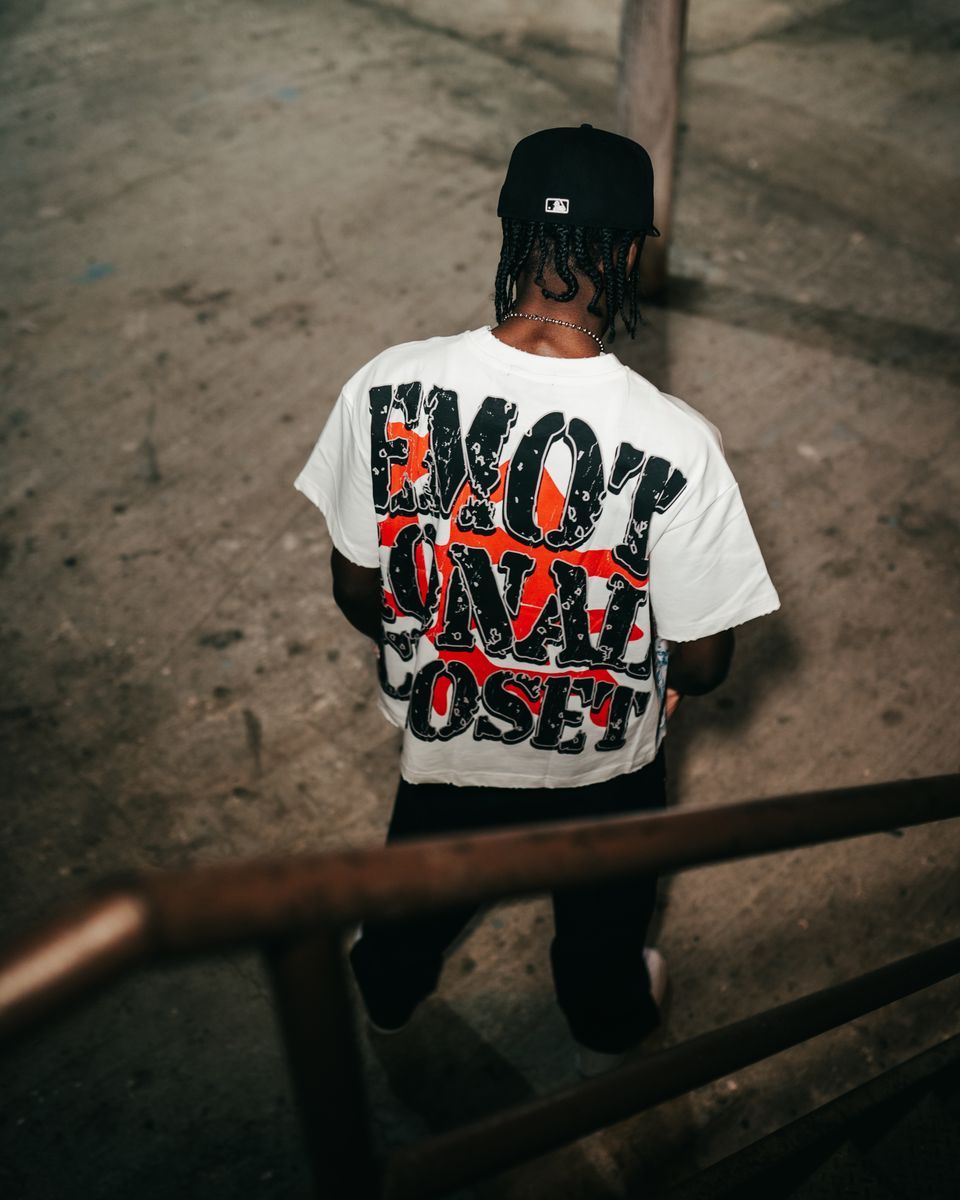 White 'Invasion' Tee