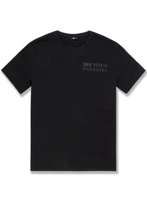 PARADISE TONAL T-SHIRT (black)