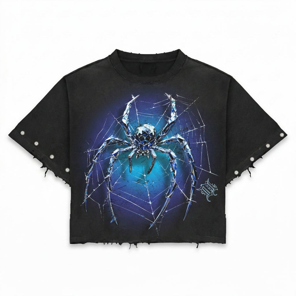 Dark illusion spider