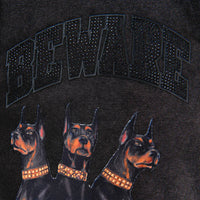 BLACK BEWARE SHORTS 511515