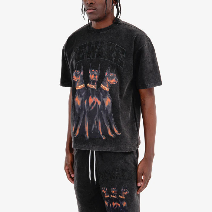 BLACK BEWARE T-SHIRT 511008