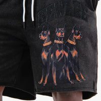 BLACK BEWARE SHORTS 511515