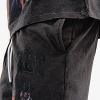 BLACK BEWARE SHORTS 511515