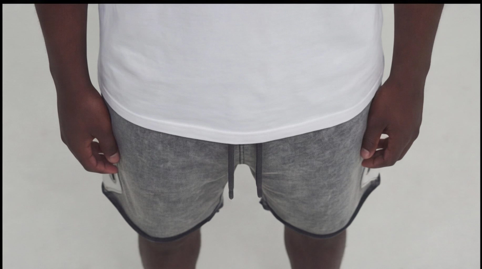 French terry shorts Grey 511507