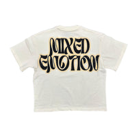 'Twin' Rhinestone Cream Tee