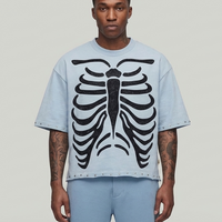 Hurt F-Terry Cropped T-Shirt T1285c