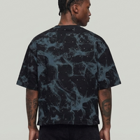 Escape Cropped T-Shirt Washed Black T1410