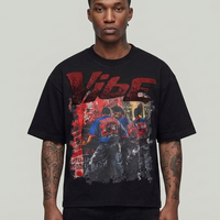 Vibe Cropped T-Shirt Black T1354