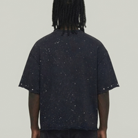 Blessed cropped shirt T5209